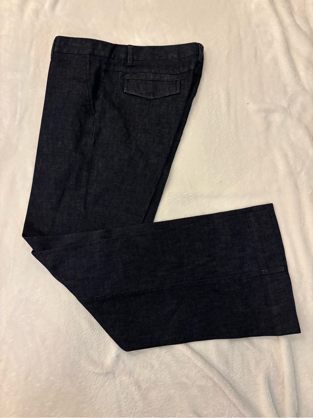 Women’s Dark Wash Straight Leg Dress Pants